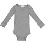 Marmar Copenhagen - Plain Body LS Modal - Grey melange