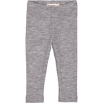Marmar Copenhagen - Leg Wool Rib - Grey Melange