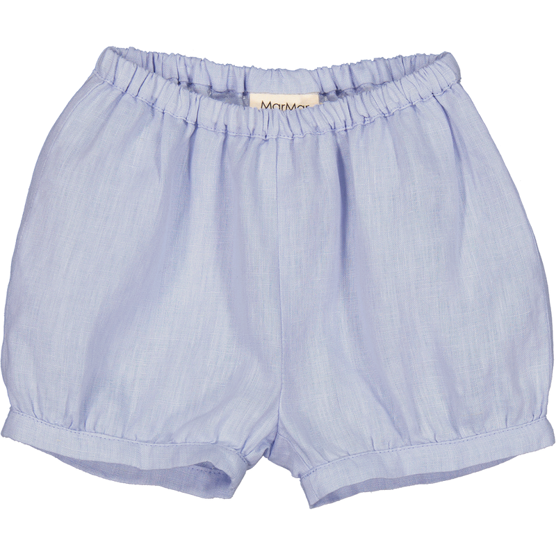 Marmar Copenhagen - Pabi Hør Shorts - Blue Mist