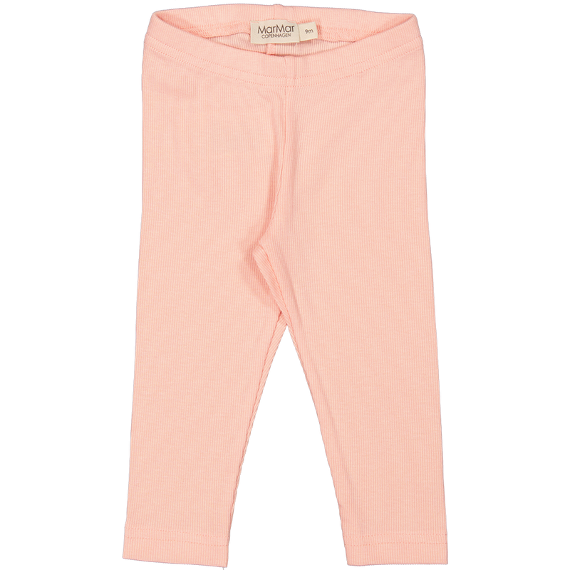 Marmar Copenhagen - Rib Leggings - Soft Coral