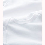 Petit Bateau - 2-pak Kortærmet Body - Hvid