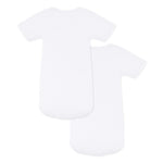 Petit Bateau - 2-pak Kortærmet Body - Hvid