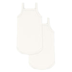 Petit Bateau - 2-Pak Strop Body - Hvid