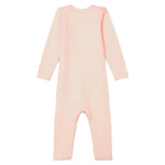 Petit Bateau - Uld Onesie - Stribet Lyserød