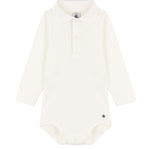 Petit Bateau - L/S Body Med Polo Shirt Krave