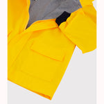 Petit Bateau - Ikoniske Cire Regnjakke - Gul