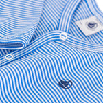 Petit Bateau - Heldragt med fødder - Blå Stribet