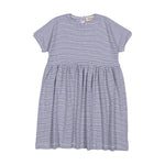 Marmar Copenhagen - Dioa Modal Fine Rib Dress - Blue Stripe