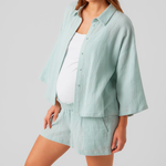 MamaLicious - Mags Cropped graviditetsskjorte