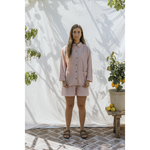 Marmar Copenhagen - Pyjamas Shorts Kvinder - Soft Cheek Stripe