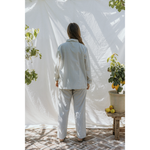 Marmar Copenhagen - Pyjamassæt Kvinder - Blue Stone Stripe