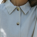 Marmar Copenhagen - Pyjamassæt Kvinder - Blue Stone Stripe