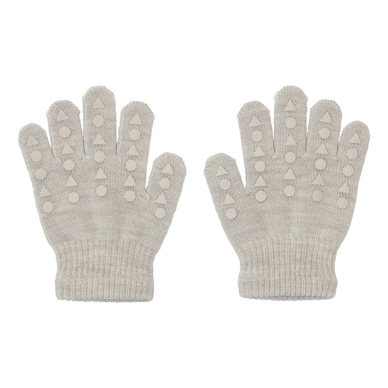 GoBabyGo - Merinowool Fingervanter - Sand