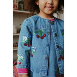 Konges Sløjd - Magot Denim Jacket - Amarena Sequin