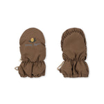 Konges Sløjd - Nohr Snow Baby Mittens - Walnut