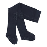 GobabyGo - Skridsikre Strømpebukser Cotton - Navy blue