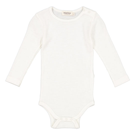 Marmar Copenhagen - Bense Wool Rib - Natural White