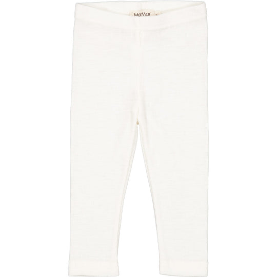 Marmar Copenhagen - Leg Wool Rib - Natural White