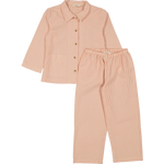 Marmar Copenhagen - Pyjamassæt Seersucker - Soft Cheek Stripe