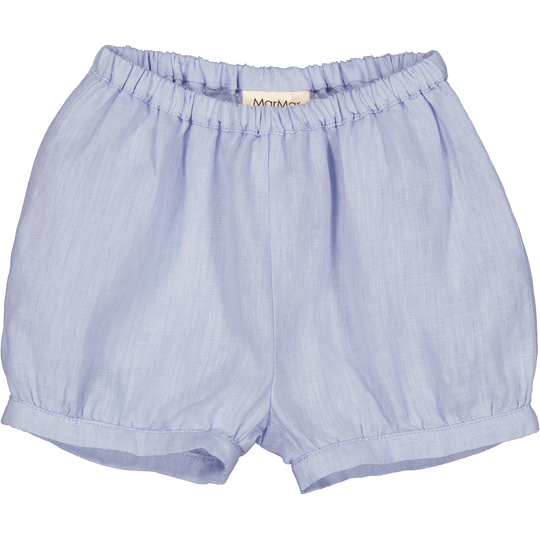Marmar Copenhagen - Pabi Hør Shorts - Blue Mist