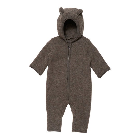 Huttelihut - Allie Uld Køredragt - Brown Melange