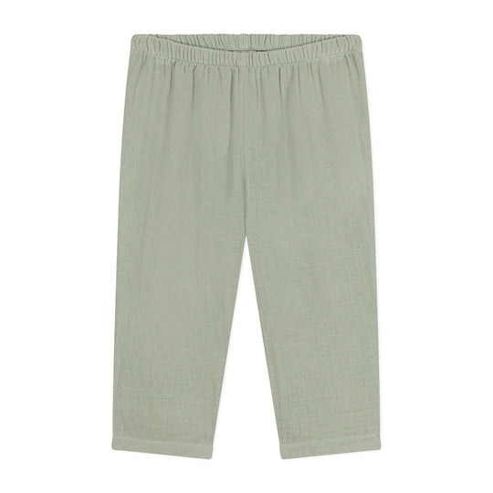 Petit Bateau - Muslin Bukser - Herbiere Green
