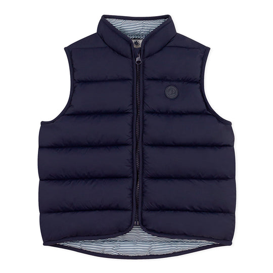 Petit Bateau - Quiltet Vest - Navy