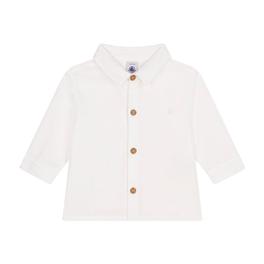 Petit Bateau - Klassisk Pique Skjorte