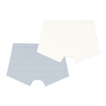 Petit Bateau - 2-Pak Boxershorts - Strib & Hvid