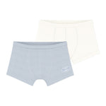 Petit Bateau - 2-Pak Boxershorts - Strib & Hvid