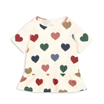 Konges Sløjd - T-Shirt Med Flæse - Bon Coeur Coloré
