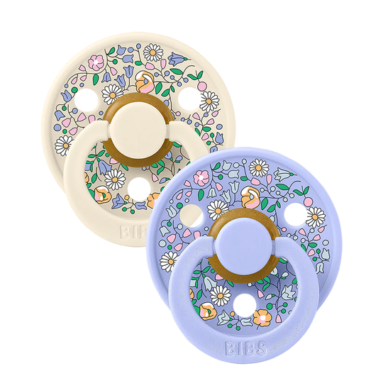Bibs - Liberty 2-pak - Chloe Meadow/ Ivory Mix