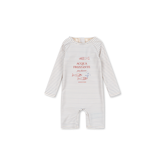 Konges Sløjd - Aster Onesie - Stripe Bluie
