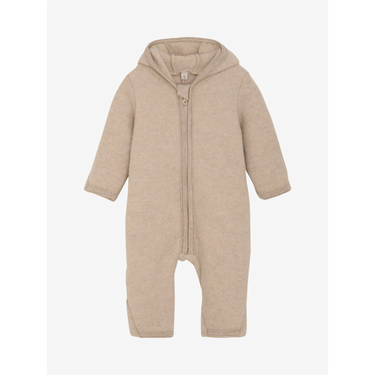 Huttelihut - Allie Uld Køredragt - Camel Melange