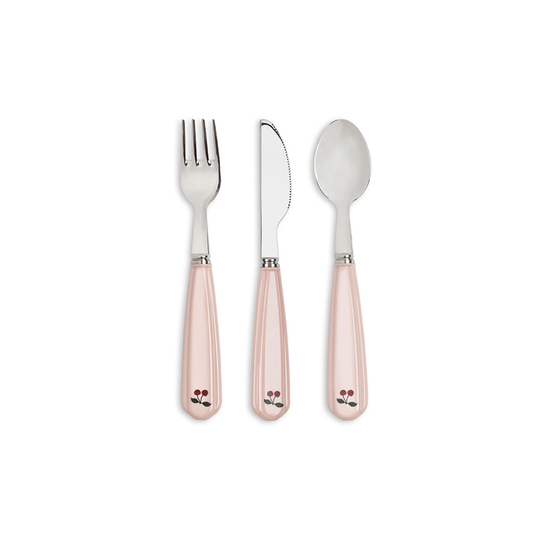 Konges Sløjd - Baby/Børne Bestik - Cherry Blush