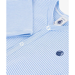 Petit Bateau - Heldragt med fødder - Riviera/Marshmallow