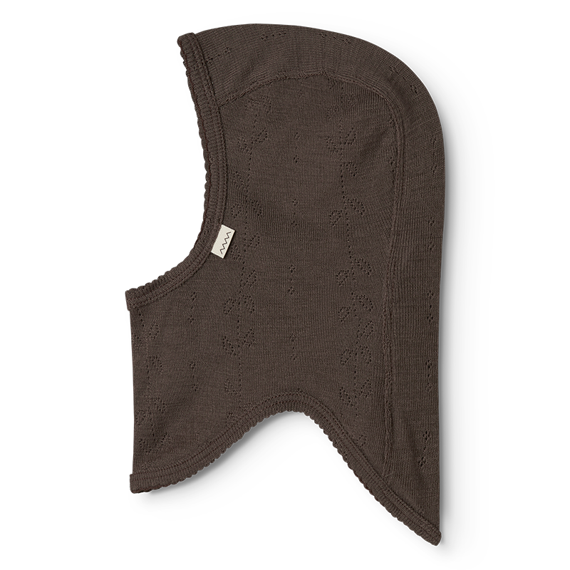 Marmar Copenhagen  - Balaclava Wool Pointelle - Terre