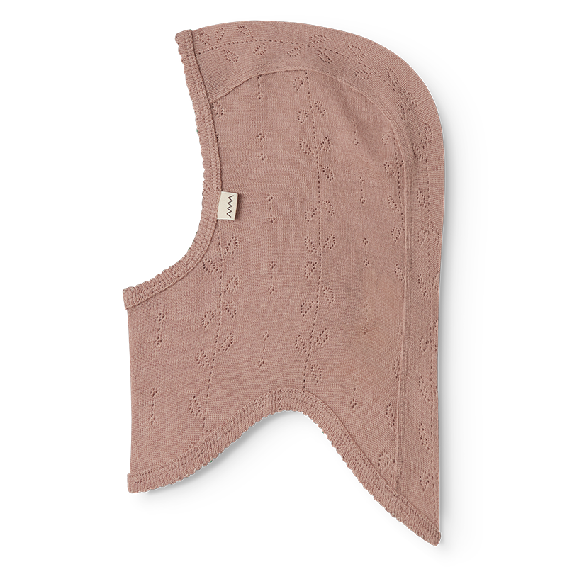 Marmar Copenhagen  - Balaclava Wool Pointelle - Burnt Rose