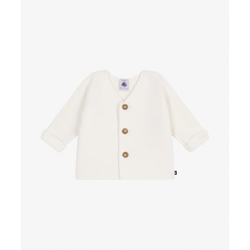 Petit Bateau - Cardigan - Marshmallow