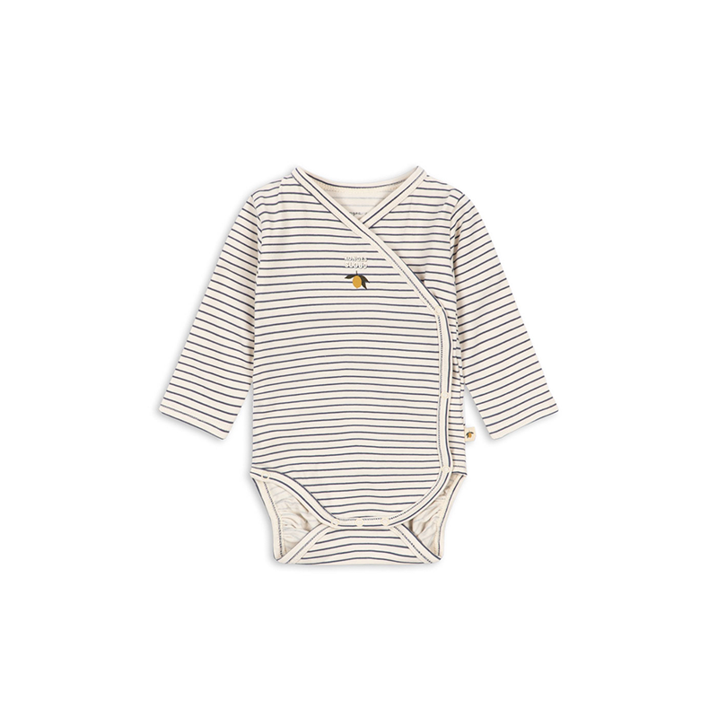 Konges Sløjd - Basic LS Newborn Body - Stripe Como