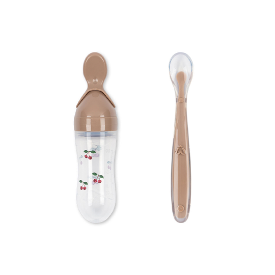 Konges Sløjd - Food Feeding Set - Cherry Blush
