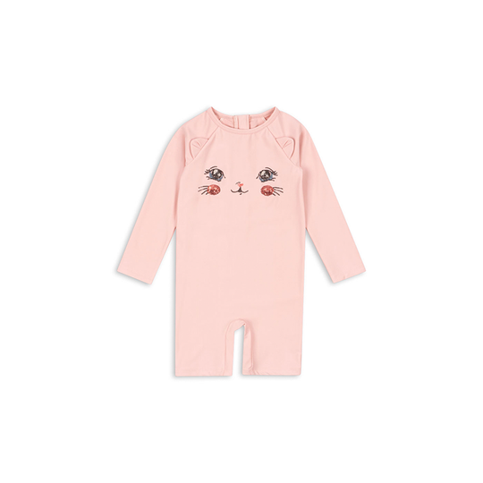 Konges Sløjd - Kitty Onesie - Powder Pink