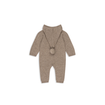Konges Sløjd - Mattou Knit Onesie - Light Brown