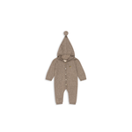 Konges Sløjd - Mattou Knit Onesie - Light Brown