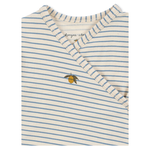 Konges Sløjd - Basic New Born Onesie - Stripe Bluie
