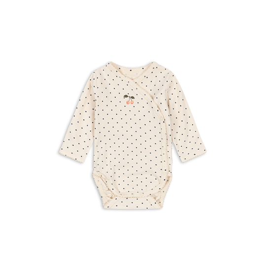 Konges Sløjd - Basic LS Newborn Body - Blue Dot