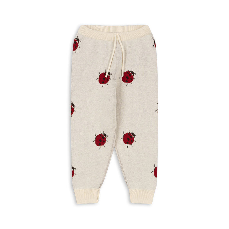 Konges Sløjd - Lapis Knit Pants - Ladybug