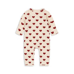 Konges Sløjd - Minnie New Born Onesie - Amour Rouge