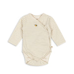 Konges Sløjd - Basic LS Newborn Body - Tea Stripe