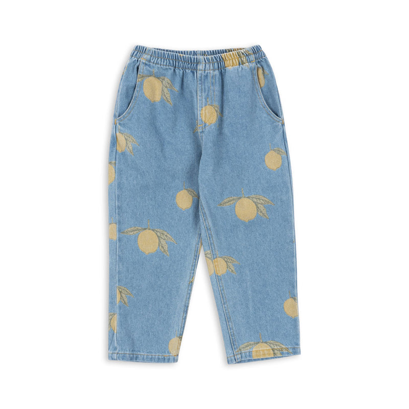 Konges Sløjd - Magot Pants - Lemon Denim